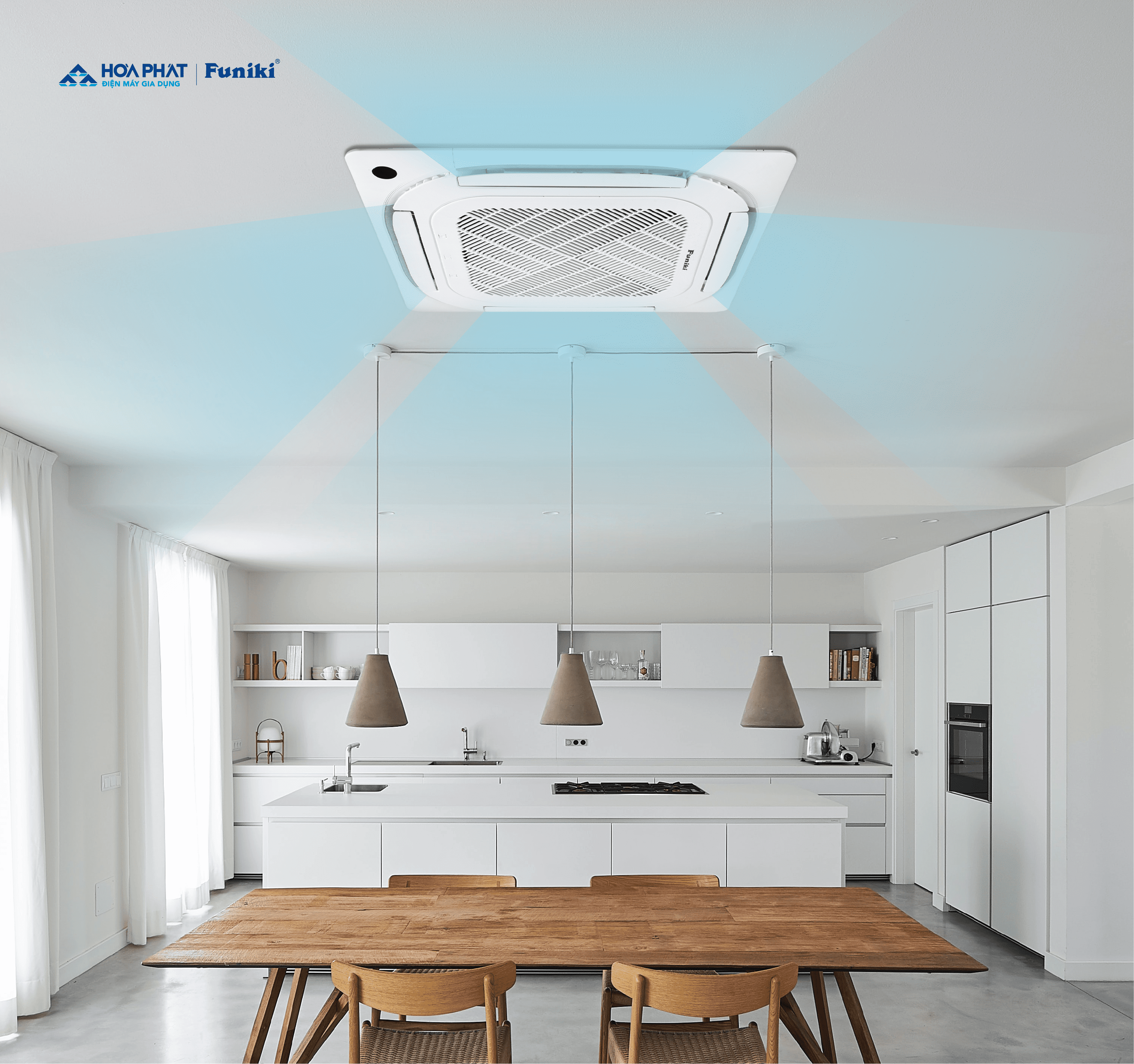 Điều hòa âm trần Funiki 4HP CC36MMC1