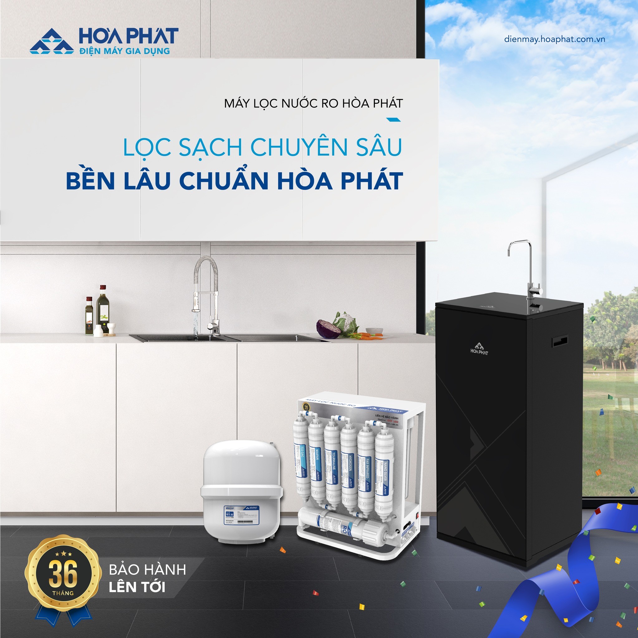 HÒA PHÁT CHÍNH THỨC TRÌNH LÀNG DÒNG SẢN PHẨM MÁY LỌC NƯỚC RO