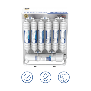 Máy lọc nước RO để gầm chân quỳ Hòa Phát HWU1A1022