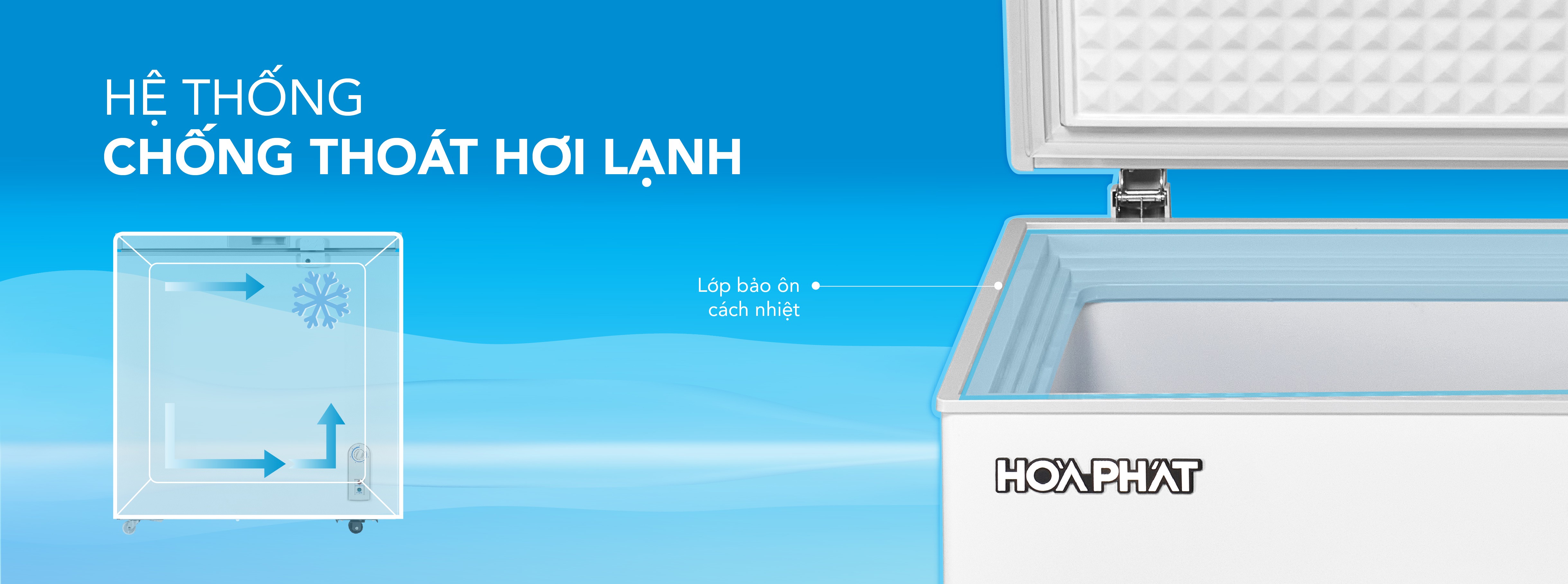Tủ đông Hòa Phát HPF AN6162 162Lít