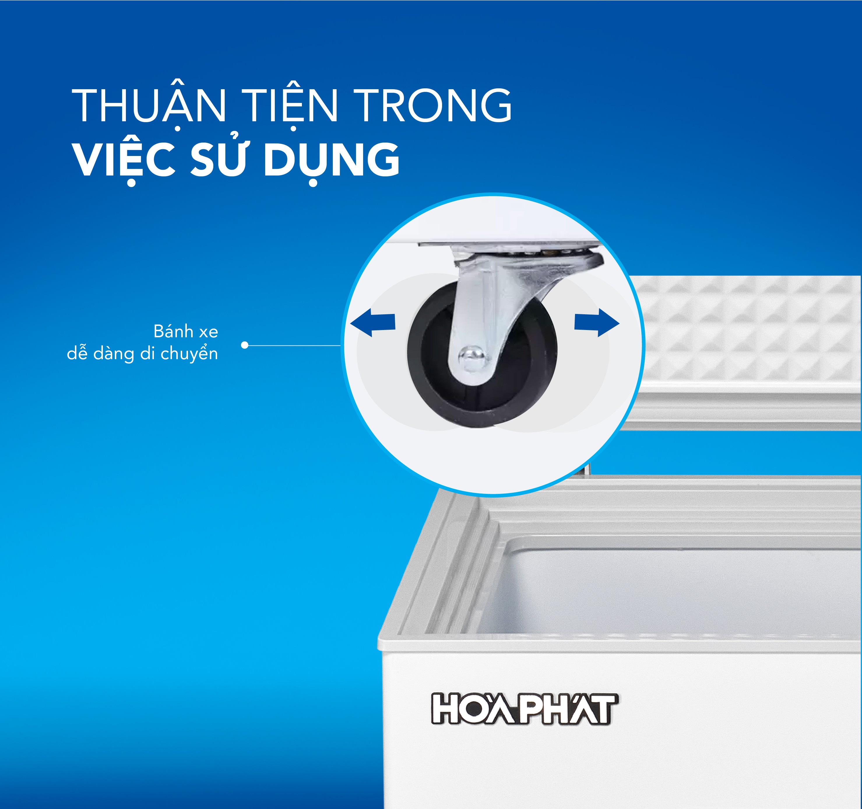 Tủ đông Hòa Phát HPF AN6162 162Lít