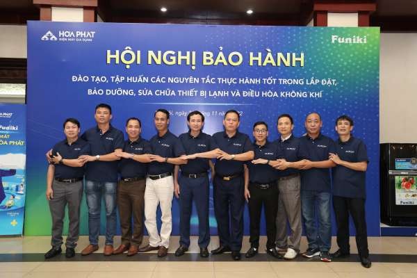 Điện lạnh Hòa Phát tổ chức Hội nghị bảo hành miền Bắc 2022