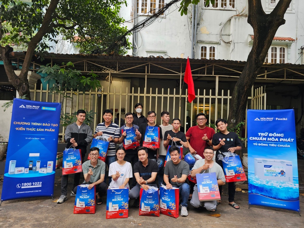 Điện lạnh Hòa Phát tổ chức đào tạo sản phẩm cùng Điện máy Xanh