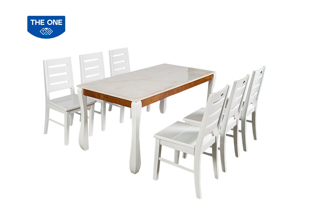 Bàn ghế ăn cao cấp THE ONE HGB60A -HGB60B - HGG60