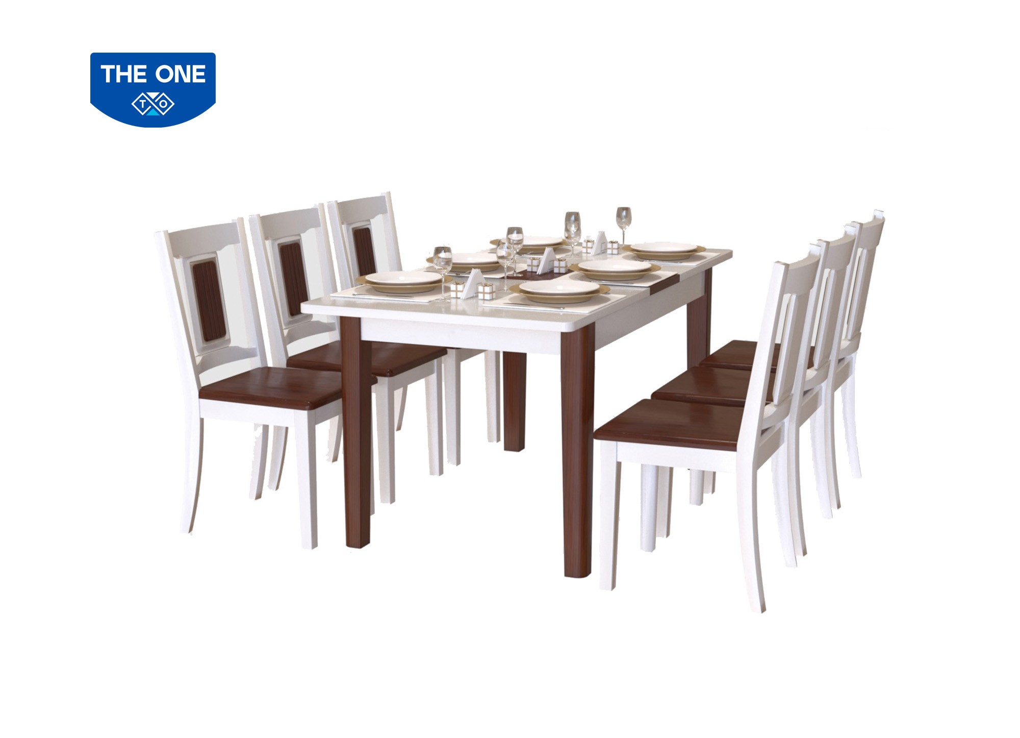 Bàn ghế ăn cao cấp THE ONE HGB71AK10 - HGB71BK10 - HGG71