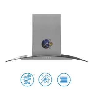 Máy hút mùi kính cong Funiki HKH9658 (Rộng 70cm)