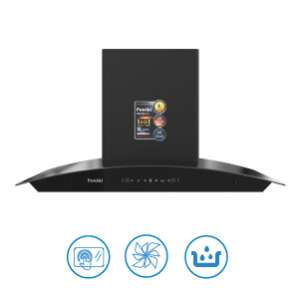 Máy hút mùi kính cong Funiki HKH9665 (Rộng 90cm)