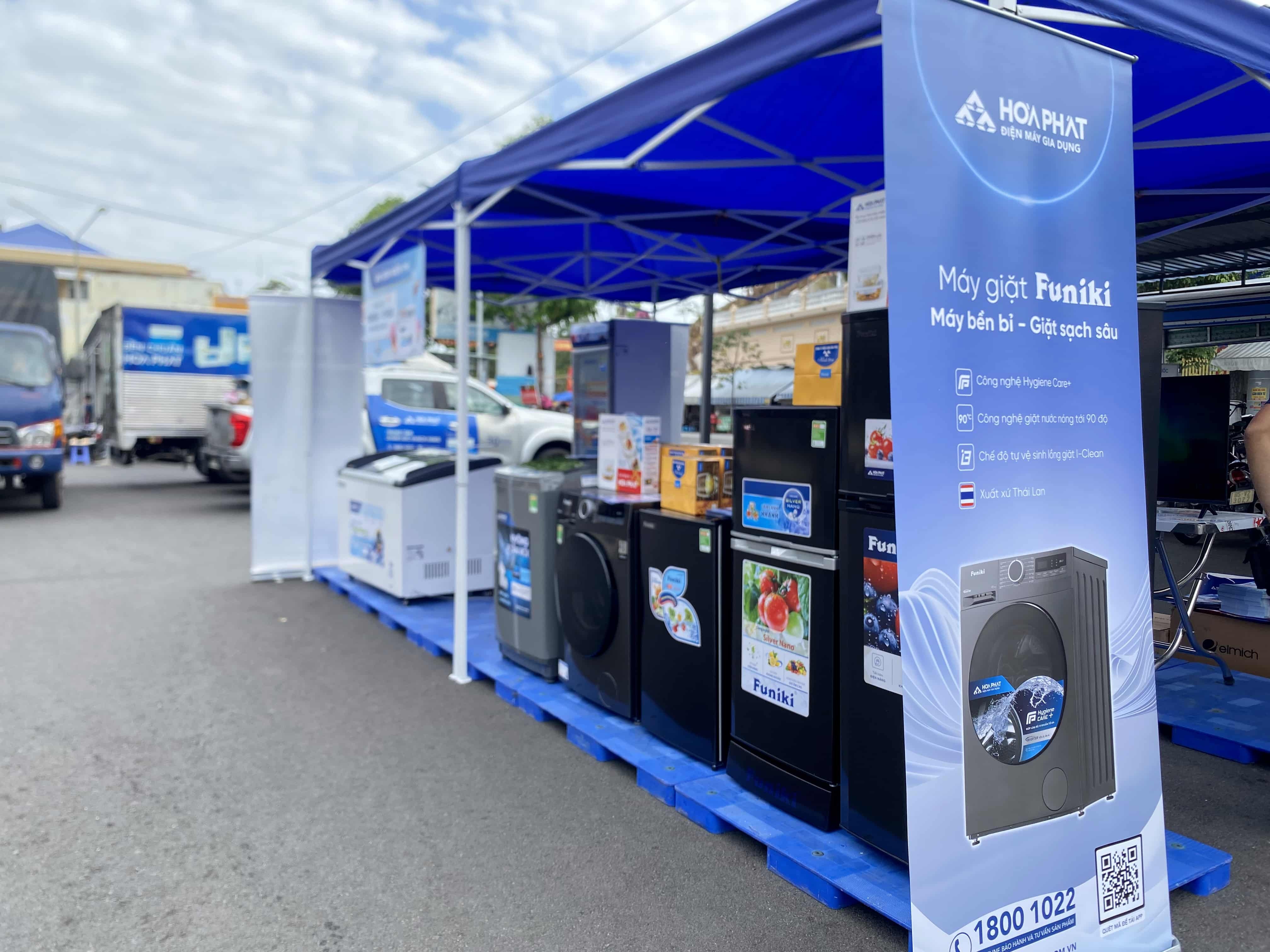 Điện lạnh Hòa Phát giới thiệu sản phẩm tại Bà Rịa-Vũng Tàu