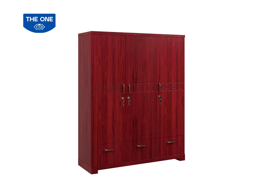 TỦ ÁO GỖ CÔNG NGHIỆP PHỦ SƠN PU THE ONE TA3B3N