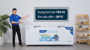 Tủ đông Hòa Phát 783L: "Thế giới đông sâu với sức chứa rộng rãi"