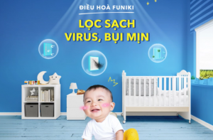 CÓ FUNIKI – LỌC SẠCH VIRUS, BỤI MỊN ❎