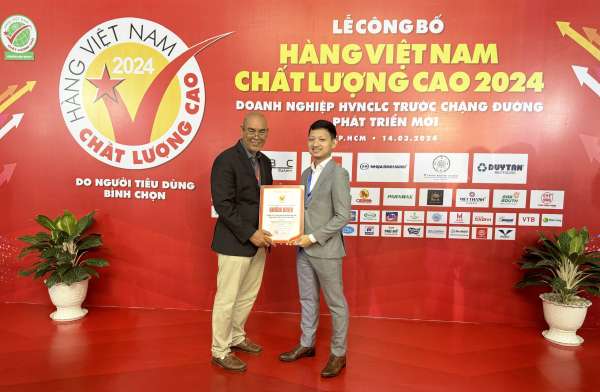 Vinh danh Nội thất The One đạt danh hiệu Hàng Việt Nam chất lượng cao 2024