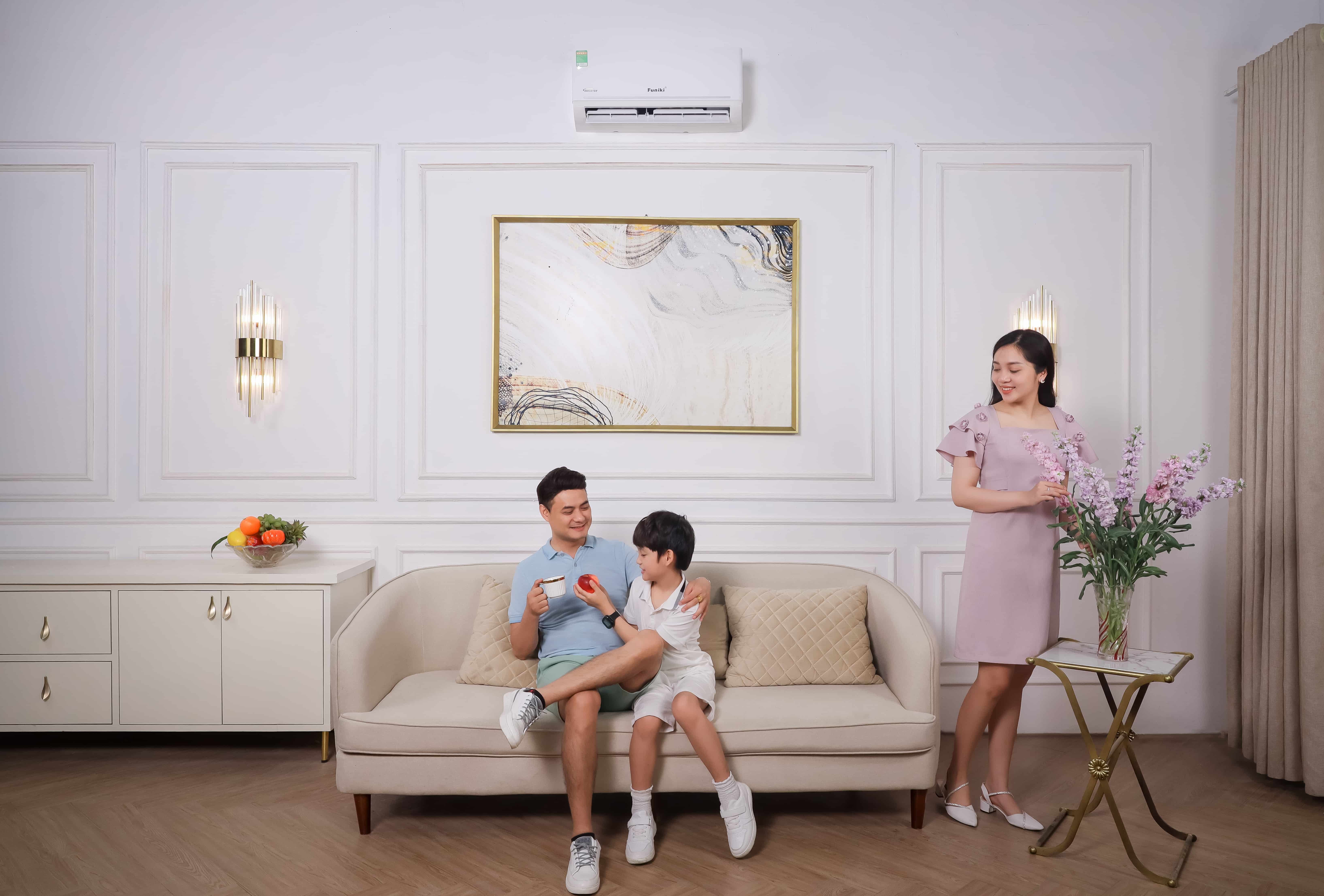 Sắm điều hoà cho gia đình trẻ ở căn hộ chung cư: Đừng bỏ lỡ điều hoà chuẩn gu từ Funiki