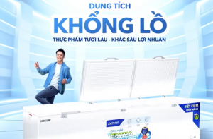 DUNG TÍCH KHỔNG LỒ: THỰC PHẨM TƯƠI LÂU, KHẮC SÂU LỢI NHUẬN