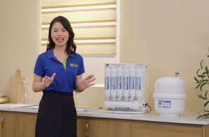 Thiếu không gian? Chọn ngay MÁY LỌC NƯỚC HÒA PHÁT âm tủ, nước giàu khoáng ngay tại bồn