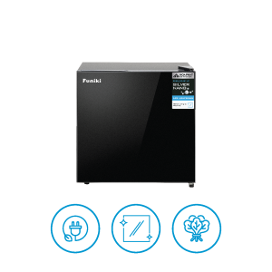 Tủ lạnh mini cánh kính HR S646GB 46 lít