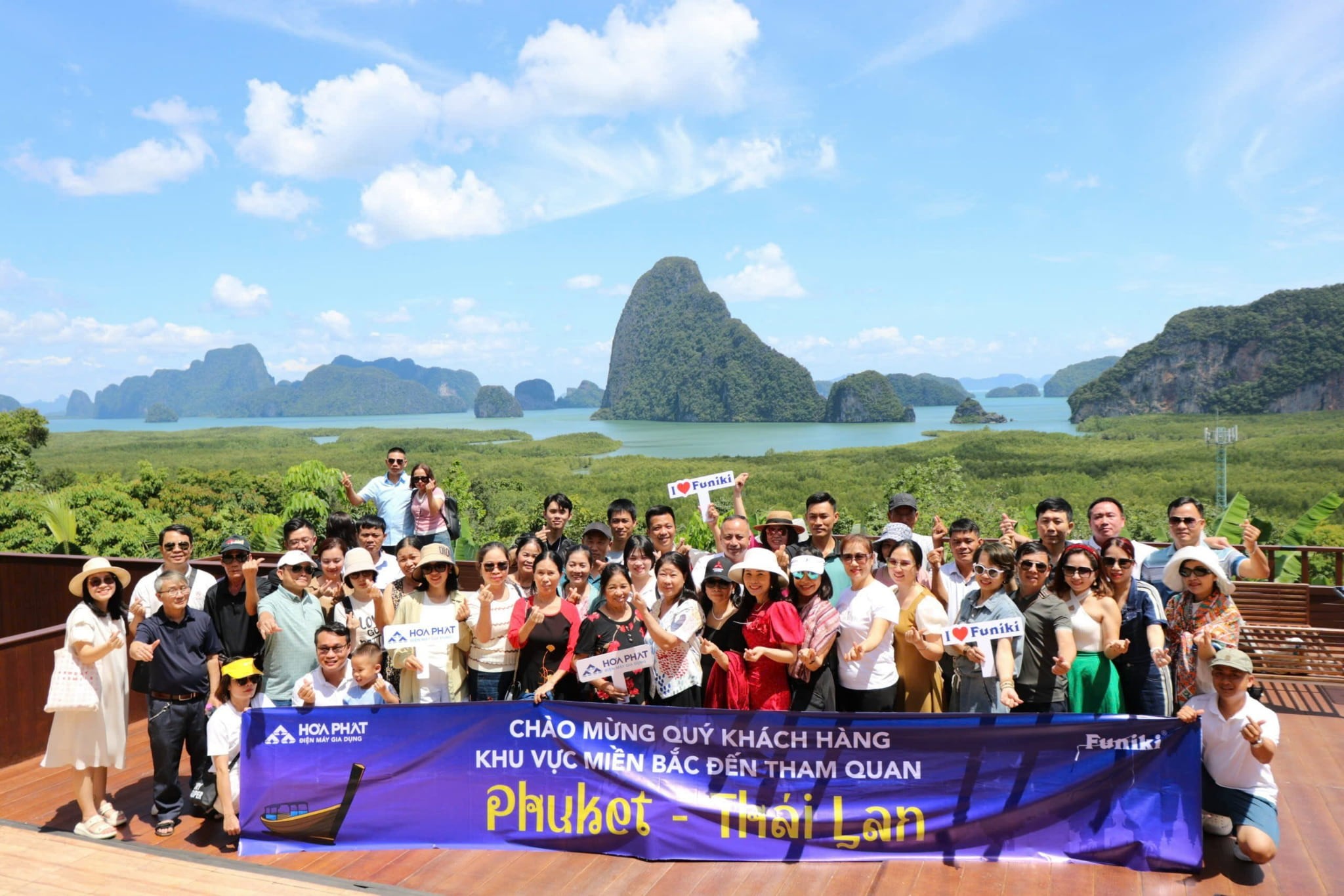 ĐẠI LÝ MIỀN BẮC HÒA MÌNH VÀO THIÊN NHIÊN ĐẢO NGỌC THÁI LAN CÙNG ĐIỆN LẠNH HÒA PHÁT