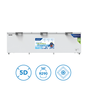 Tủ đông dung tích lớn Hòa Phát Inverter HPF AD81190 1218 lít