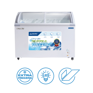 Tủ đông trưng bày Hòa Phát Inverter HSF AD8451.C1 451 lít