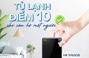 TỦ LẠNH HOÀN HẢO CHO NGƯỜI TRẺ ĐỘC THÂN HIỆN ĐẠI!