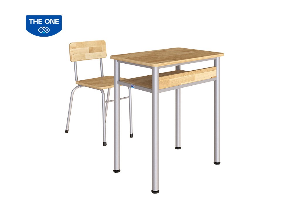 Bàn học sinh gỗ tự nhiên THE ONE BHS115G/GHS115G/ BHS115R/GHS115R