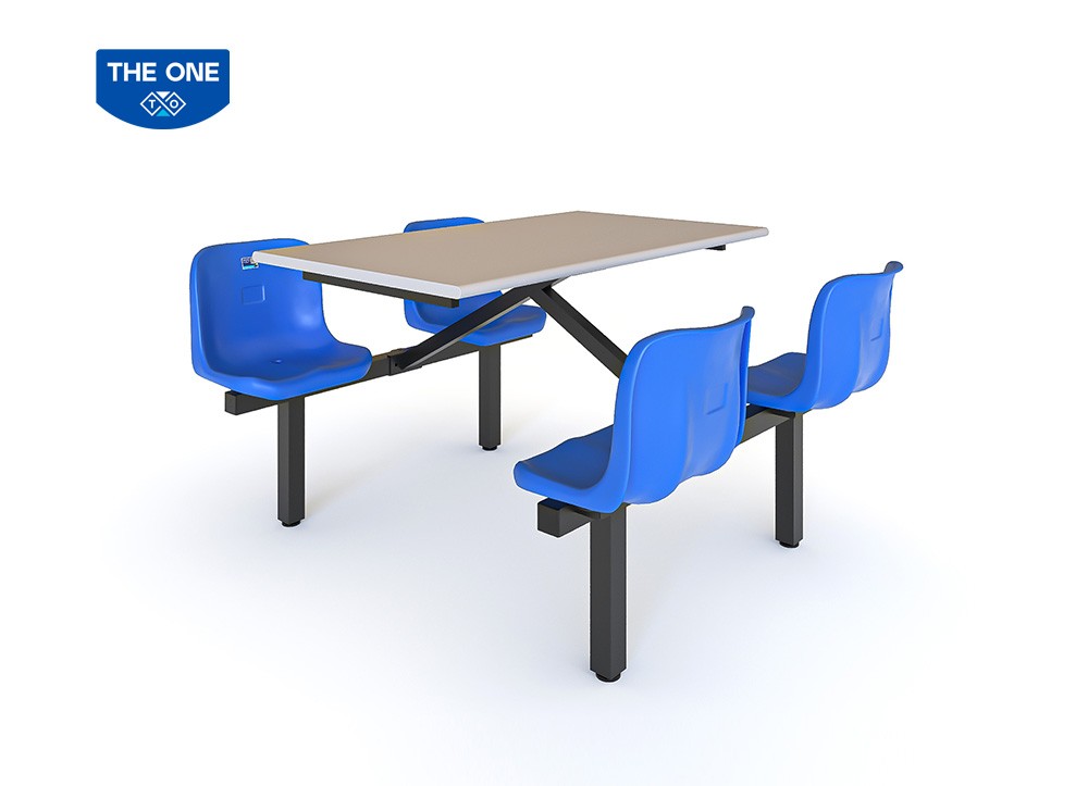 BÀN GHẾ ĂN KHU CÔNG NGHIỆP THE ONE BA07