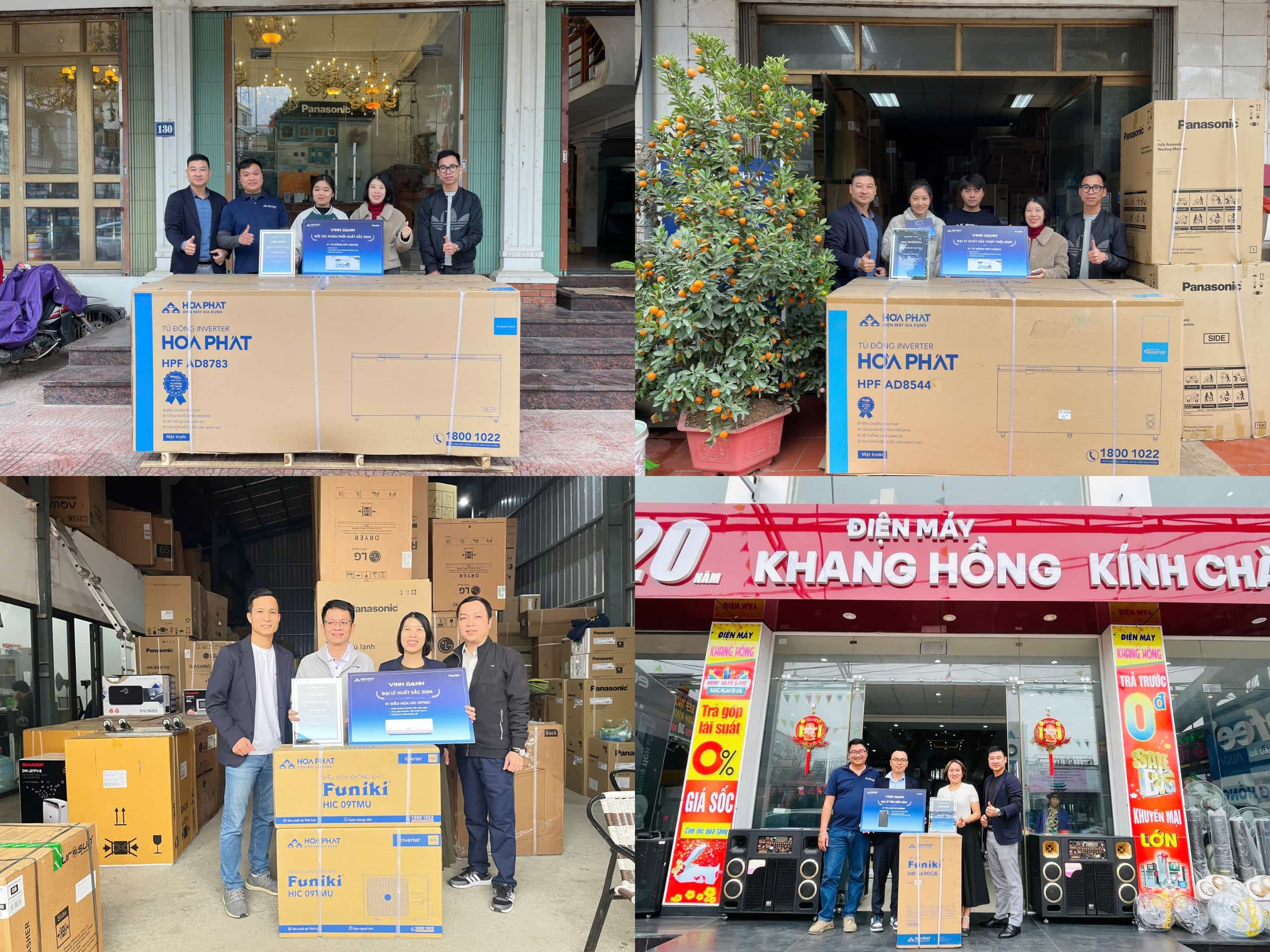 ĐIỆN LẠNH HÒA PHÁT TRAO “TRIỆU LỜI TRI ÂN - THANKS A MILLION” ĐẾN CÁC ĐẠI LÝ MIỀN BẮC 