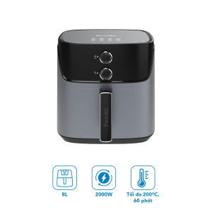 Nồi chiên không dầu 8L Funiki HAF8001