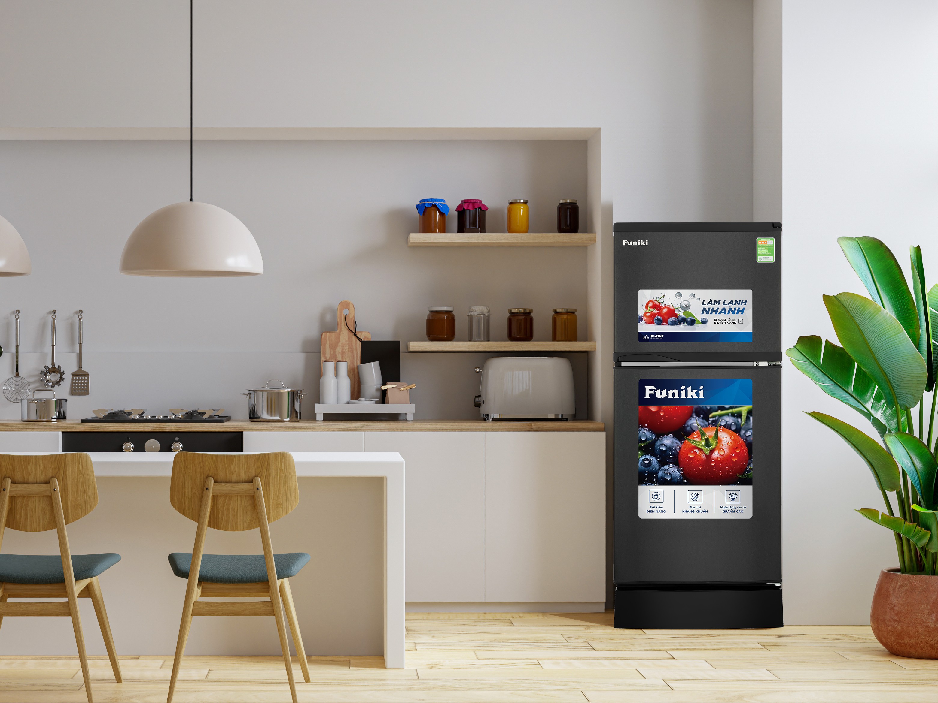 Tủ lạnh Funiki hút khách mùa cao điểm thuê trọ