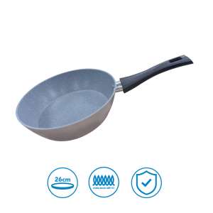 Chảo nhôm sâu lòng chống dính Funiki HCA2633 (26 cm)