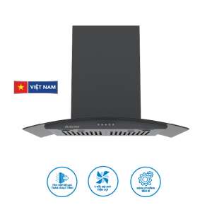 Máy hút mùi kính cong Hòa Phát HKH C0570H (Rộng 70cm)