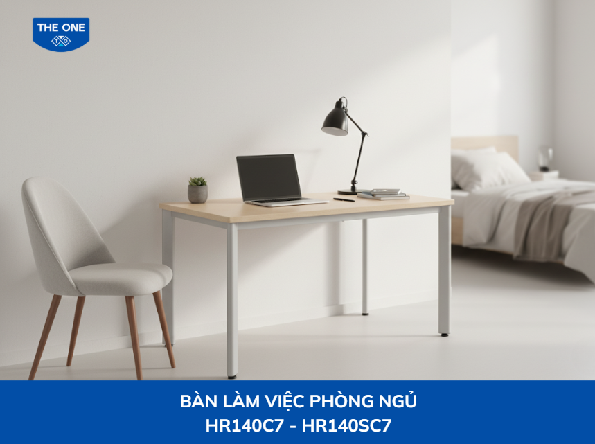 Giữ khoảng cách giữa bàn làm việc và giường ngủ giúp bạn thư giãn tốt hơn.