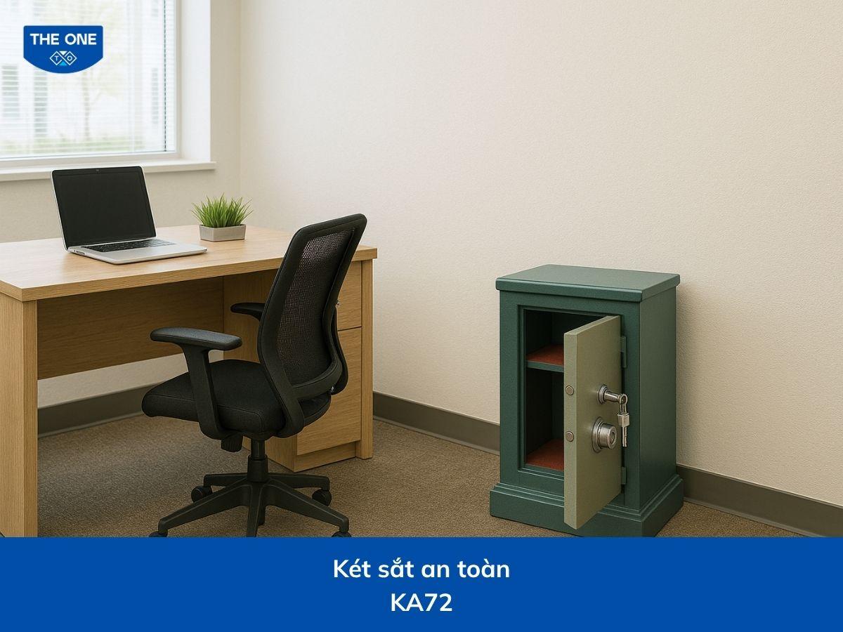 Đây là loại két sắt lớn, nặng, hạn chế khả năng di chuyển hoặc cạy phá