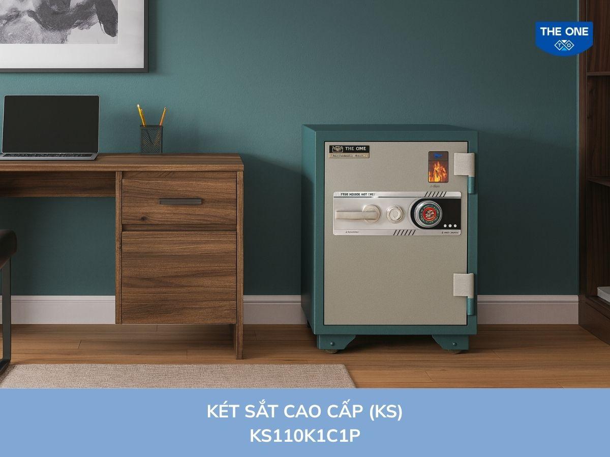 Nên chọn két sắt có thiết kế màu sắc và kiểu dáng phù hợp với nội thất căn phòng