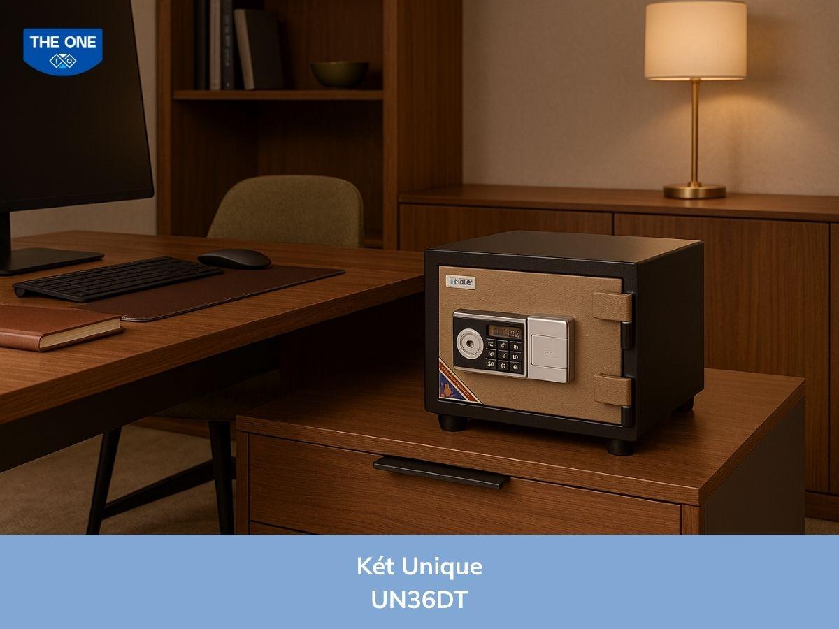 Đặt két sắt trong phòng ngủ hoặc phòng làm việc để đảm bảo sự riêng tư và an toàn