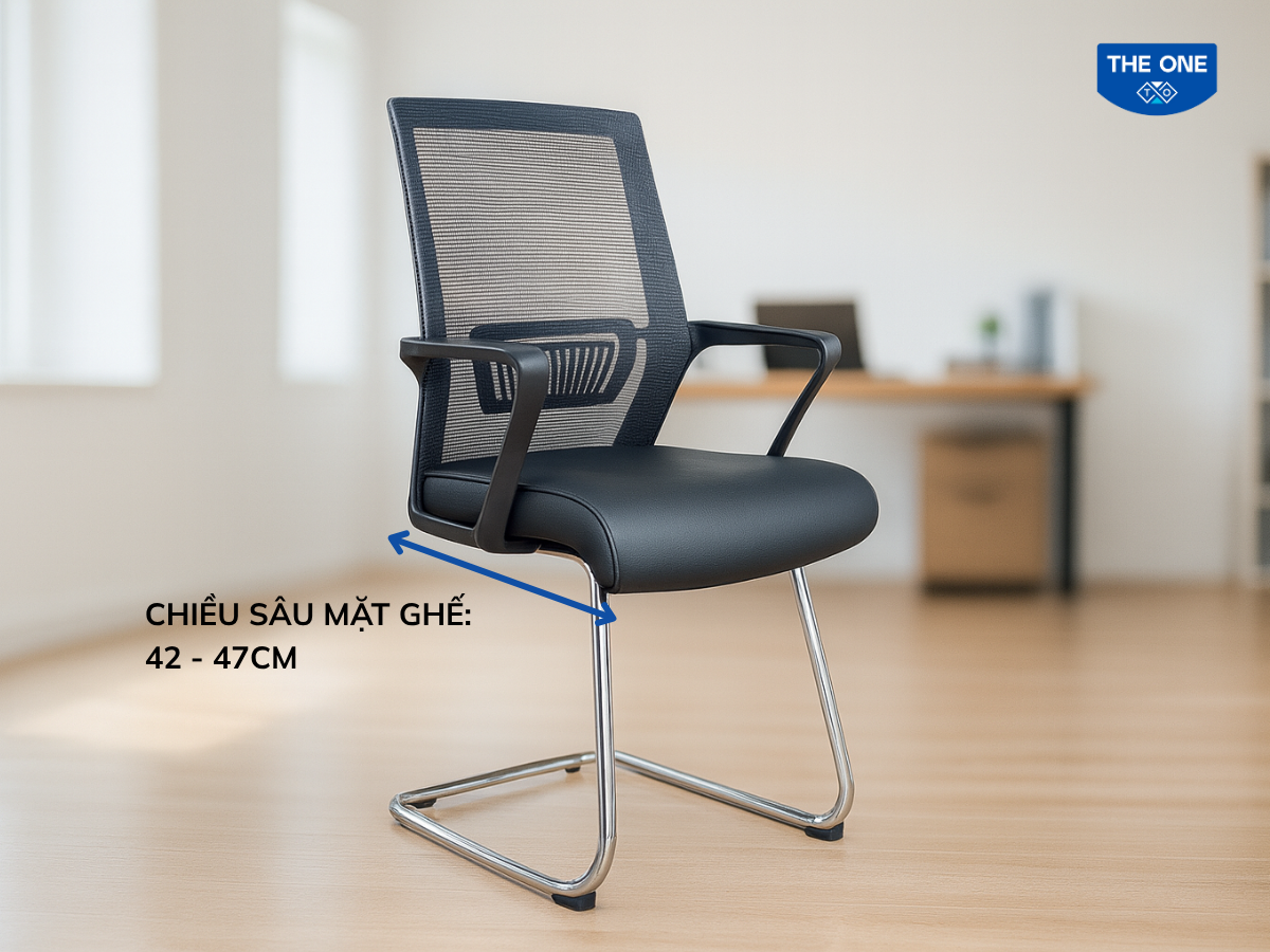 Kích thước chiều sâu mặt ghế