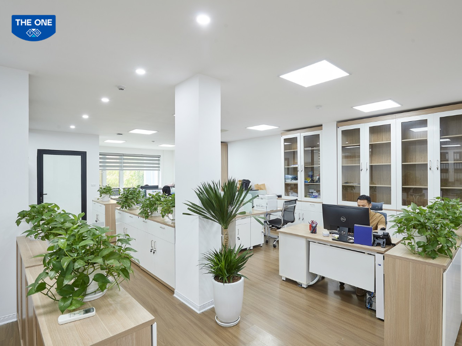 Văn phòng đóng mang lại môi trường làm việc yên tĩnh, giúp nhân viên tập trung và làm việc hiệu quả.