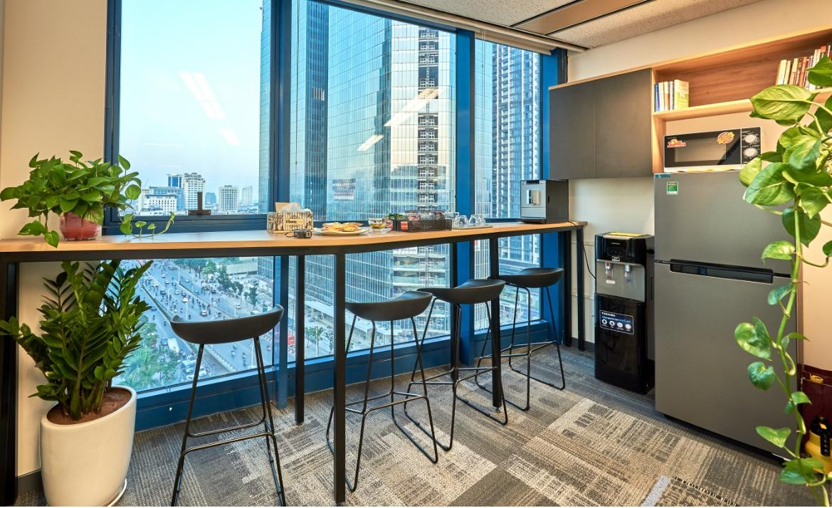 Bạn có thể biến khu vực pantry thành nơi gắn kết tinh thần đồng đội và tiếp thêm năng lượng sáng tạo cho nhân viên. (Nguồn ảnh: Internet)