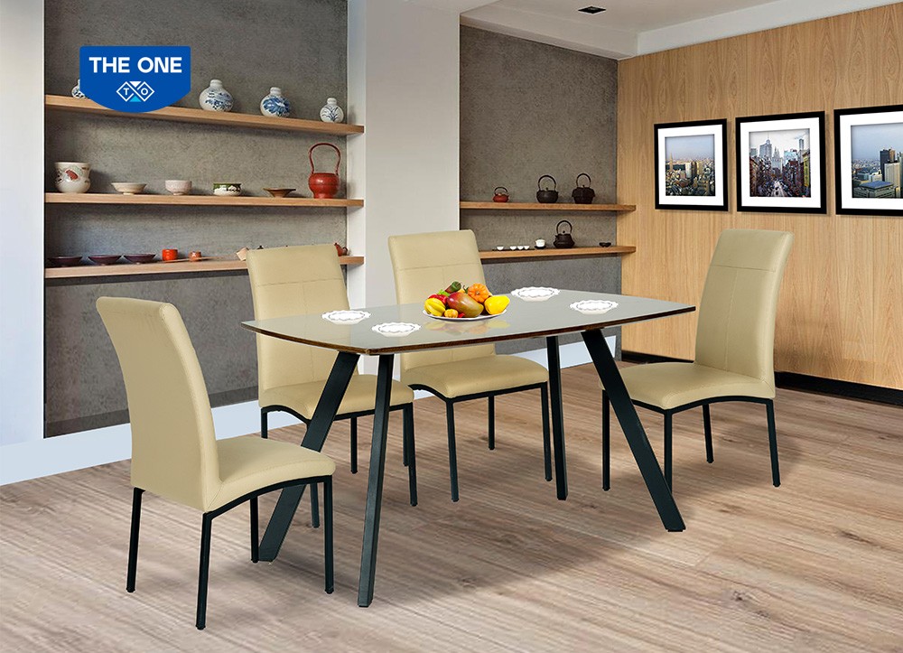 BÀN GHẾ ĂN KHUNG THÉP THE ONE 
B50 - G50