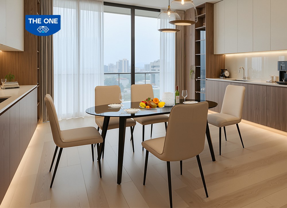 BÀN GHẾ ĂN KHUNG THÉP THE ONE 
B59 - G59