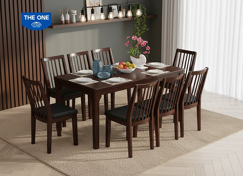 BÀN GHẾ ĂN GỖ SƠN HIGH GLOSSY THE ONE 
BA509A / BA509B / GA509