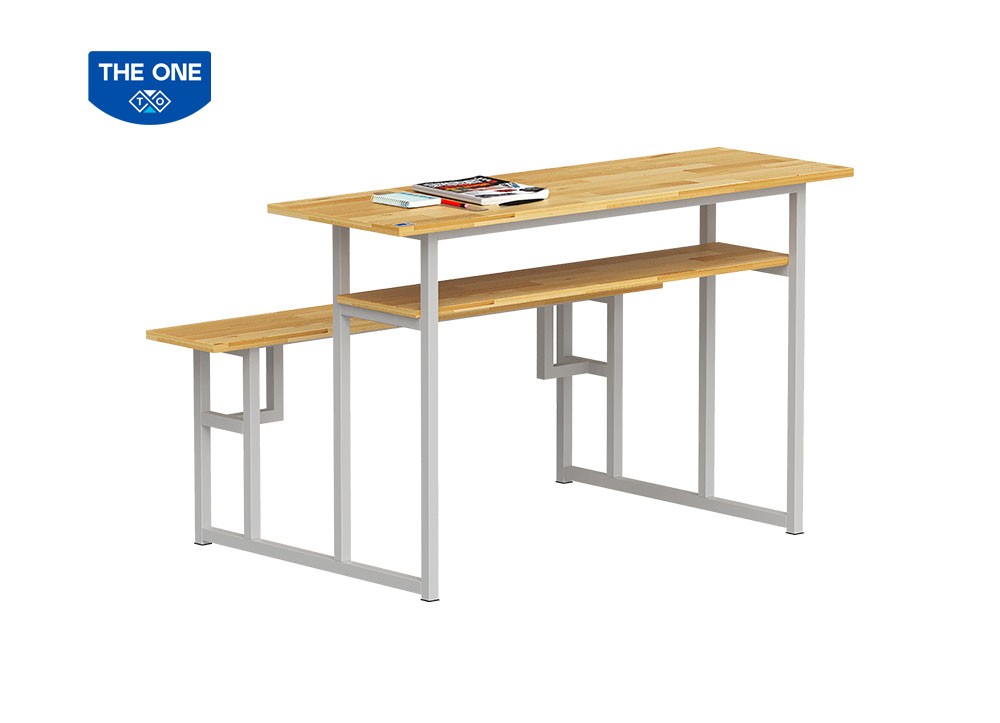 BÀN SINH VIÊN MẶT GỖ TỰ NHIÊN THE ONE 
BSV108G