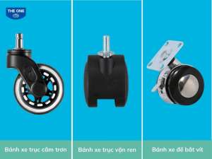 Cách lắp ghế xoay văn phòng trong 4 bước cho mọi thiết kế