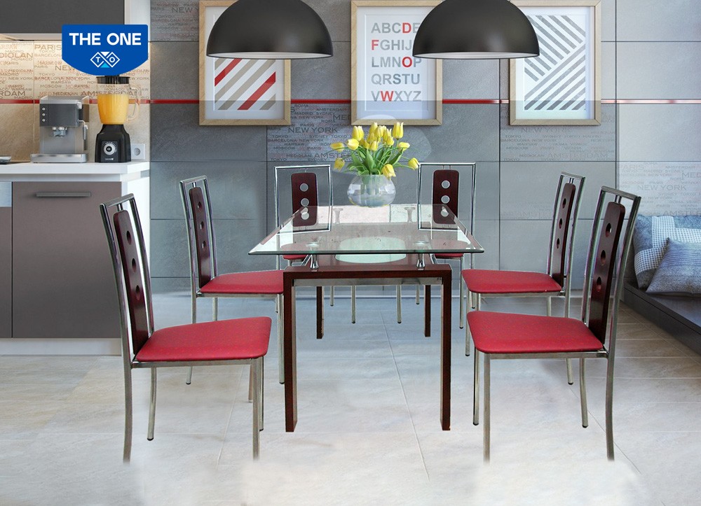 BÀN GHẾ ĂN KHUNG THÉP THE ONE 
B51 - G51