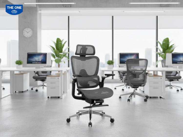 Chọn ghế phù hợp với diện tích sàn giúp không gian của bạn hài hòa và thêm chuyên nghiệp