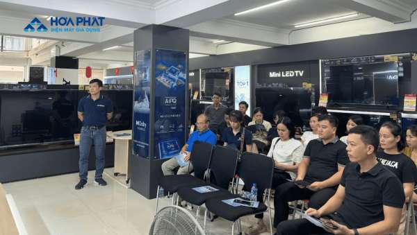 ĐIỆN LẠNH HÒA PHÁT ĐỒNG HÀNH CÙNG ĐẠI LÝ MIỀN BẮC NÂNG CAO TRẢI NGHIỆM BÁN HÀNG