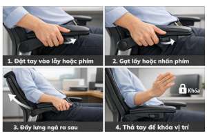 3 cách ngả ghế công thái học đúng chuẩn và an toàn