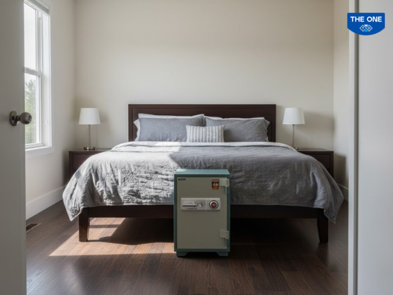 Vị trí cuối giường được xem là điểm 