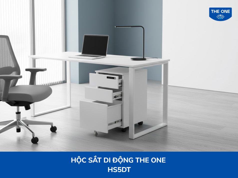 Hộc sắt di động là giải pháp lưu trữ tài liệu linh hoạt cho văn phòng hiện đại với khả năng di chuyển dễ dàng nhờ hệ thống bánh xe chịu lực. 