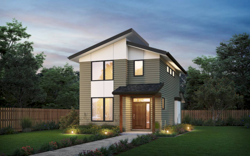 Gia đình có thể sử dụng sân vườn để trồng rau, cây ăn quả hoặc khu vui chơi cho trẻ em (Nguồn ảnh: Internet)